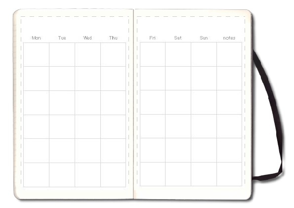 monthly calendar template