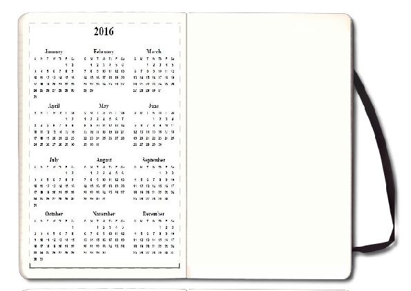 2015 – 2016 yearly calendar