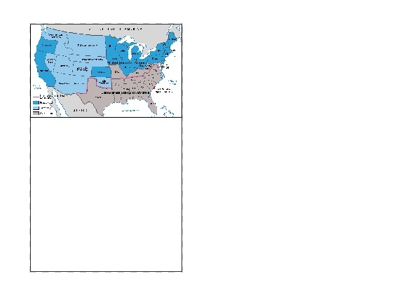 US Civil War Map