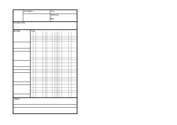 Cornell Notes