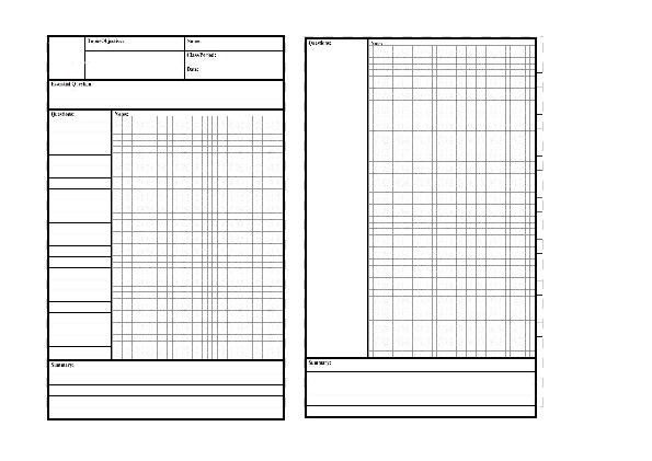 Cornell Notes