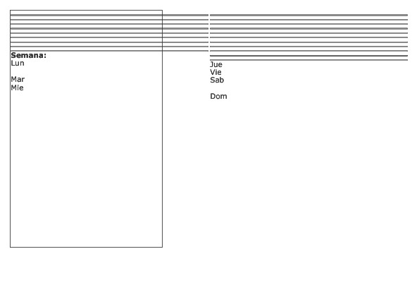 weekly planner study