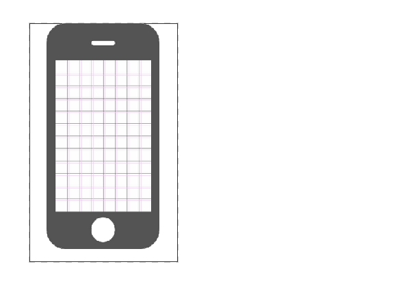iPhone template