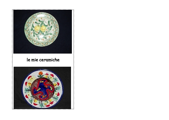 le mie ceramiche