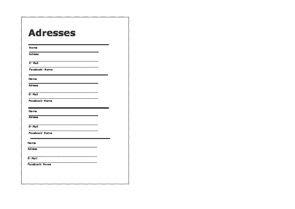 Adress