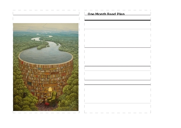 River of books and knowledge