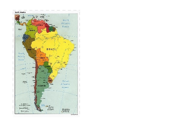 Latin America Map