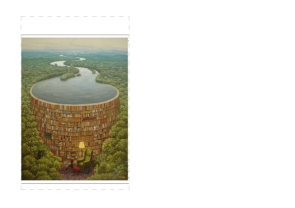 River of books and knowledge