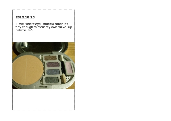 My beauty diary 2