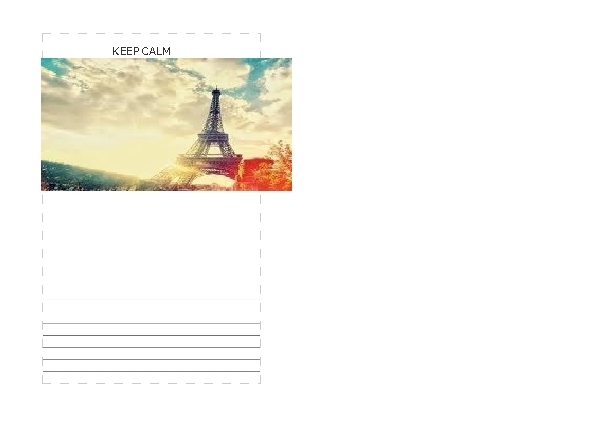 Keep calm and Paris