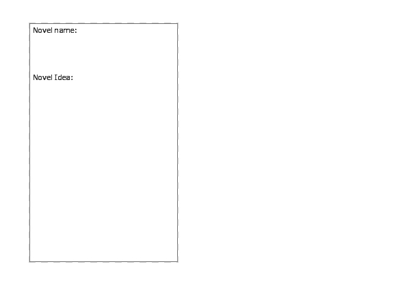 Writer’s Notebook