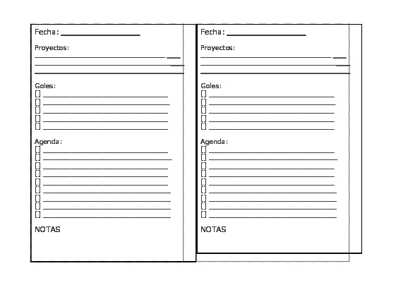 Daily Calendar and tasks