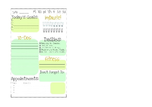 Daily page