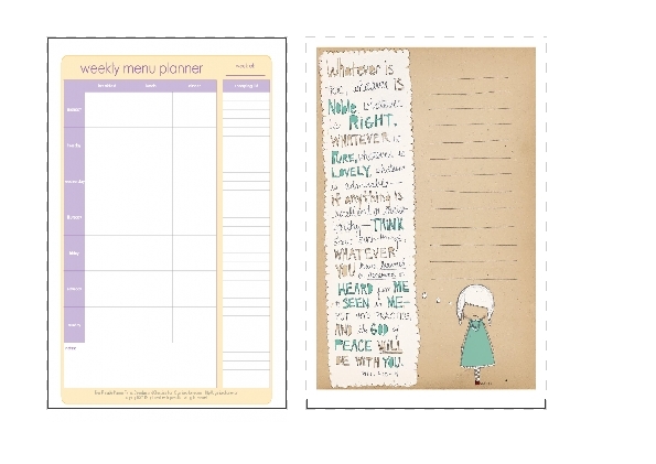 Weekly Menu Planner