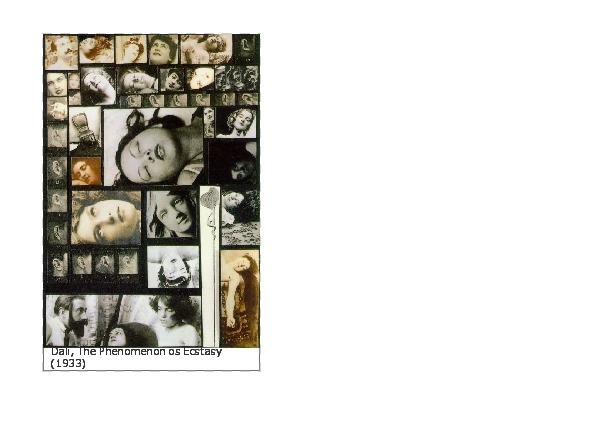 Dali The phenomenon of ecstasy