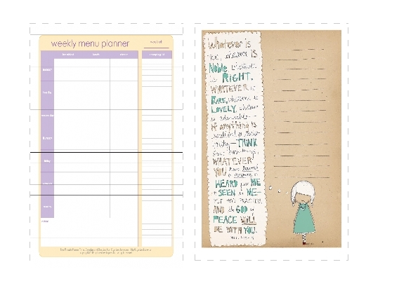 Weekly Menu Planner