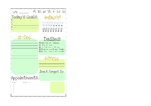 Daily page