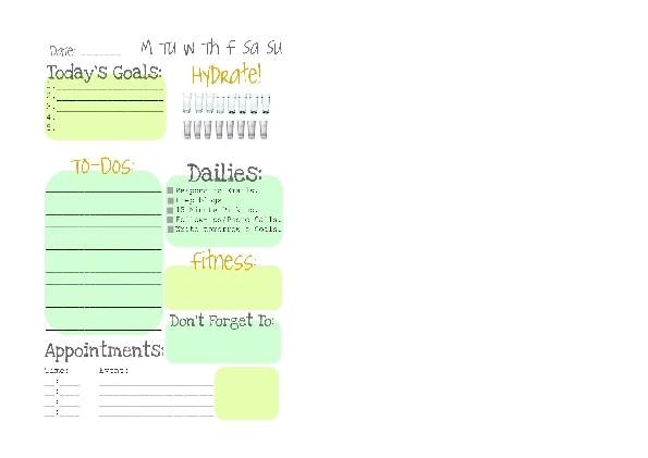 Daily page