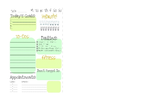 Daily page