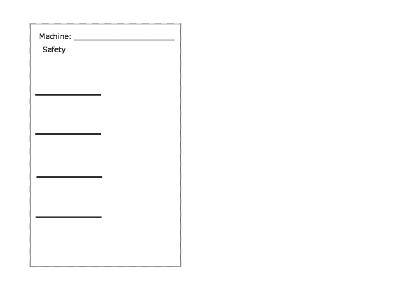 training notes1