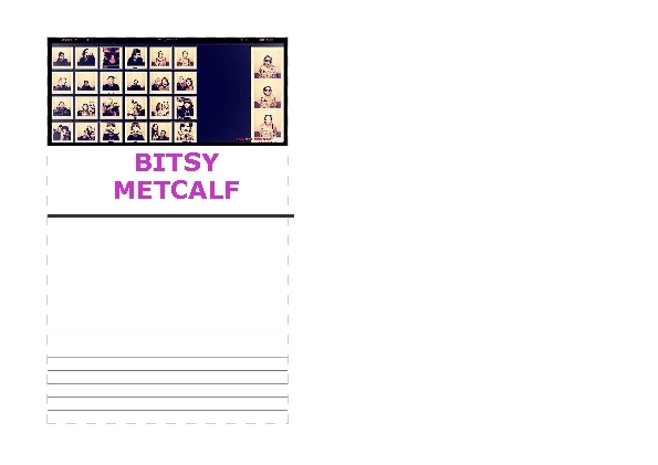 BITSY METCALF MSK COVER