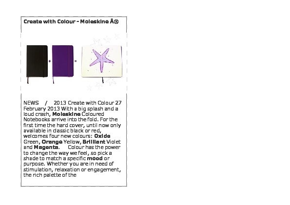 Create with ColourTest