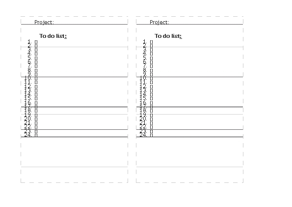 Task List