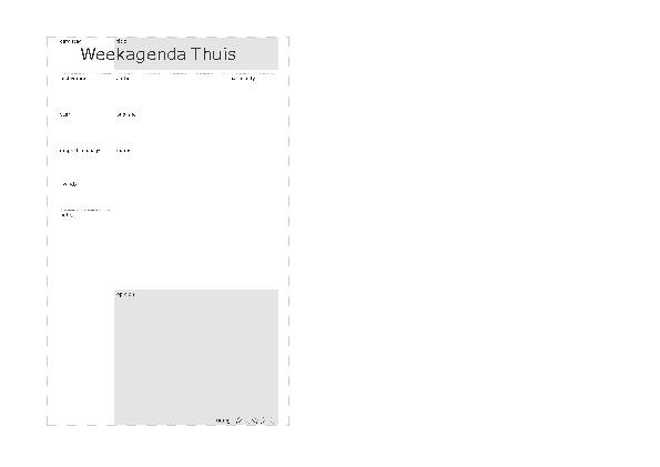 weekagenda
