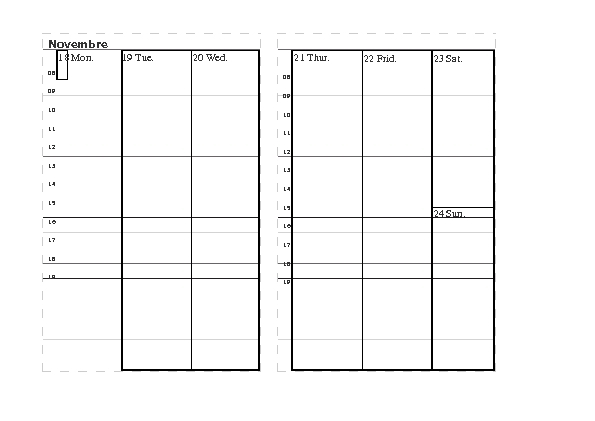 weekly planner study